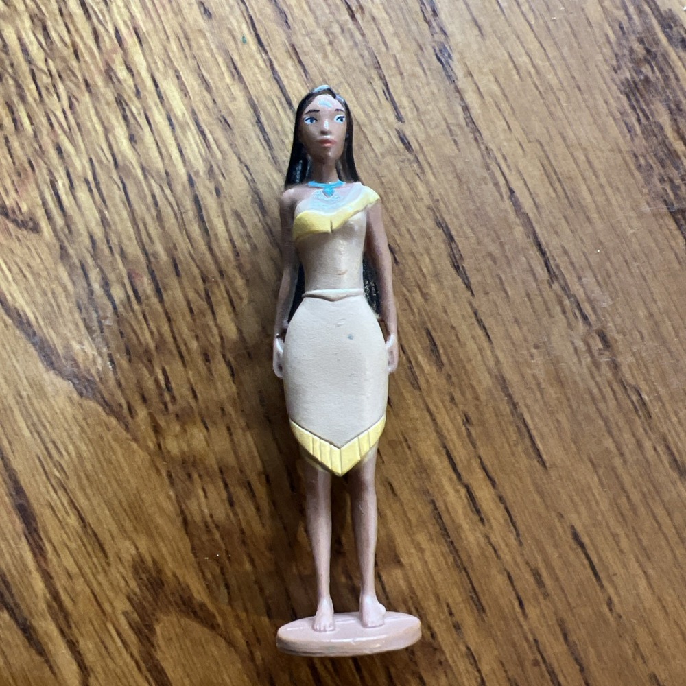 Vintage‎ Disney Princess 1991 rare Pocahontas CAKE TOPPER figure rare original